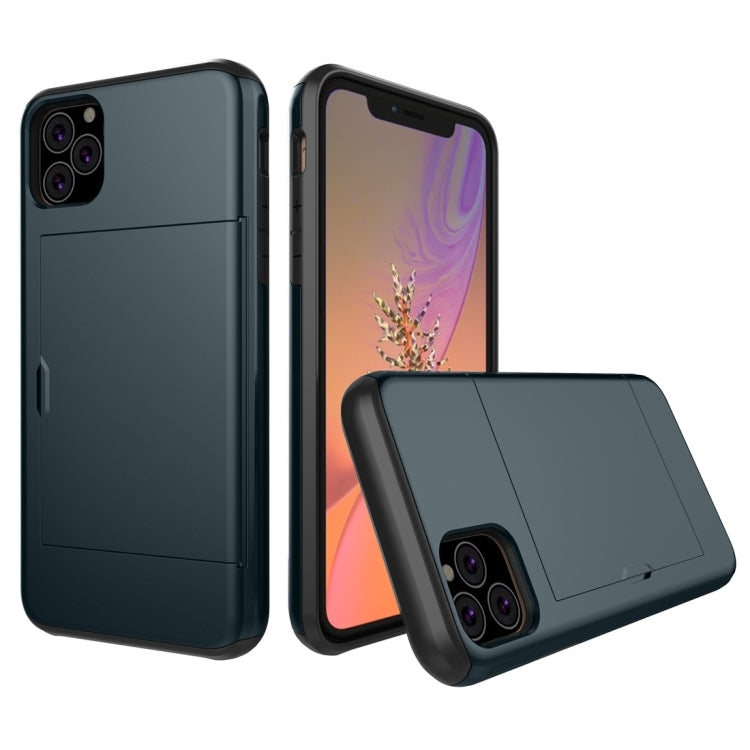 Shockproof Rugged Armor Protective Case with Card Slot, For iPhone 11 Pro Max, For iPhone 11