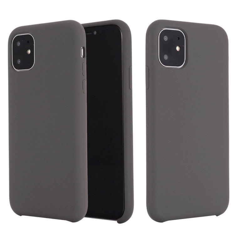 Solid Color Liquid Silicone Shockproof Case, For iPhone 11 Pro