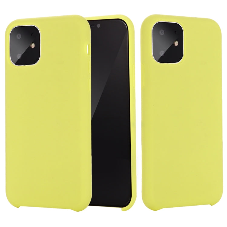 Solid Color Liquid Silicone Shockproof Case, For iPhone 11 Pro