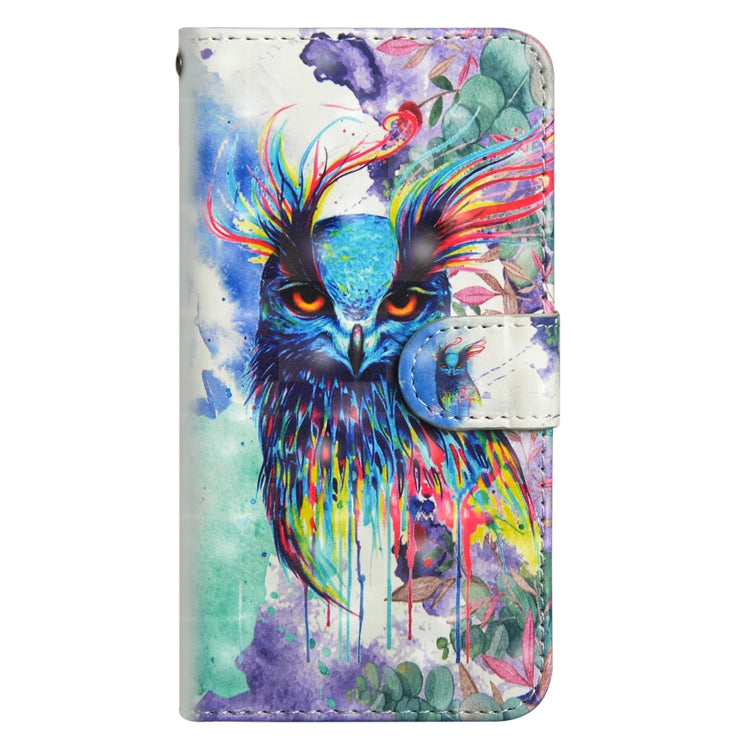 3D Painting Pattern Horizontal Flip TPU + PU Leather Case with Holder & Card Slots & Wallet, For iPhone 6 Plus / 6s Plus, For iPhone 6 / 6s