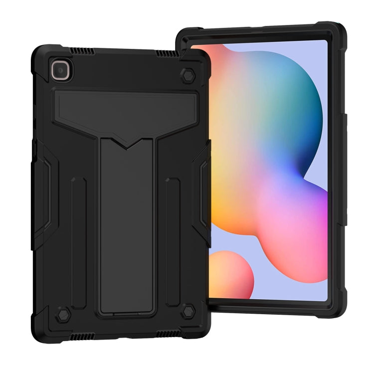 T-shaped Bracket Contrast Color Shockproof PC + Silicone Protective Case, For Samsung Galaxy Tab A7 10.4 (2020), For iPad Air 2022 / 2020 10.9 / iPad Pro 11