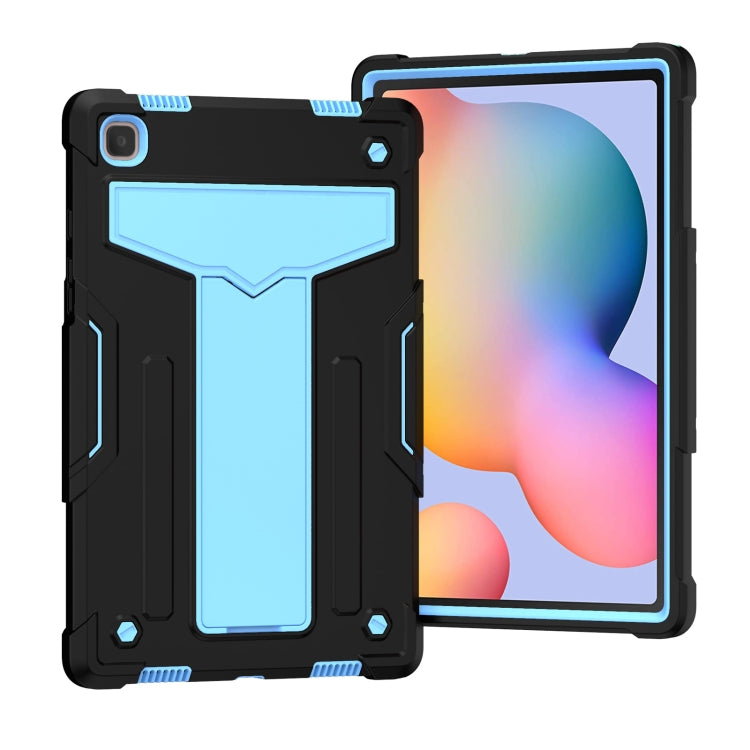 T-shaped Bracket Contrast Color Shockproof PC + Silicone Protective Case, For Samsung Galaxy Tab A7 10.4 (2020), For iPad Air 2022 / 2020 10.9 / iPad Pro 11