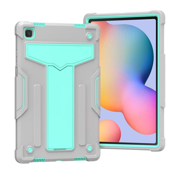 T-shaped Bracket Contrast Color Shockproof PC + Silicone Protective Case, For Samsung Galaxy Tab A7 10.4 (2020), For iPad Air 2022 / 2020 10.9 / iPad Pro 11
