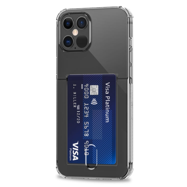 TPU Transparent Protective Case with Card Slots