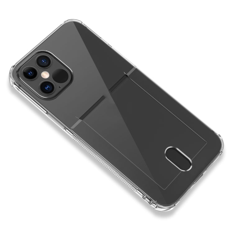 TPU Transparent Protective Case with Card Slots