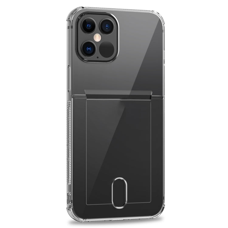 TPU Transparent Protective Case with Card Slots