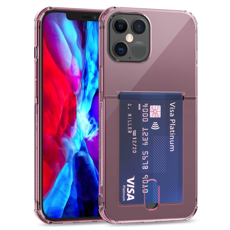 TPU Transparent Protective Case with Card Slots