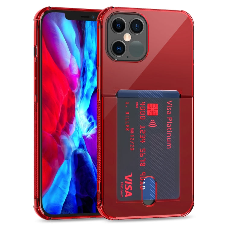 TPU Transparent Protective Case with Card Slots