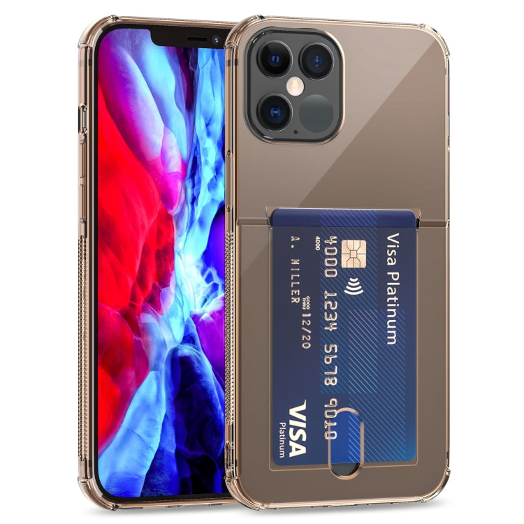 TPU Transparent Protective Case with Card Slots