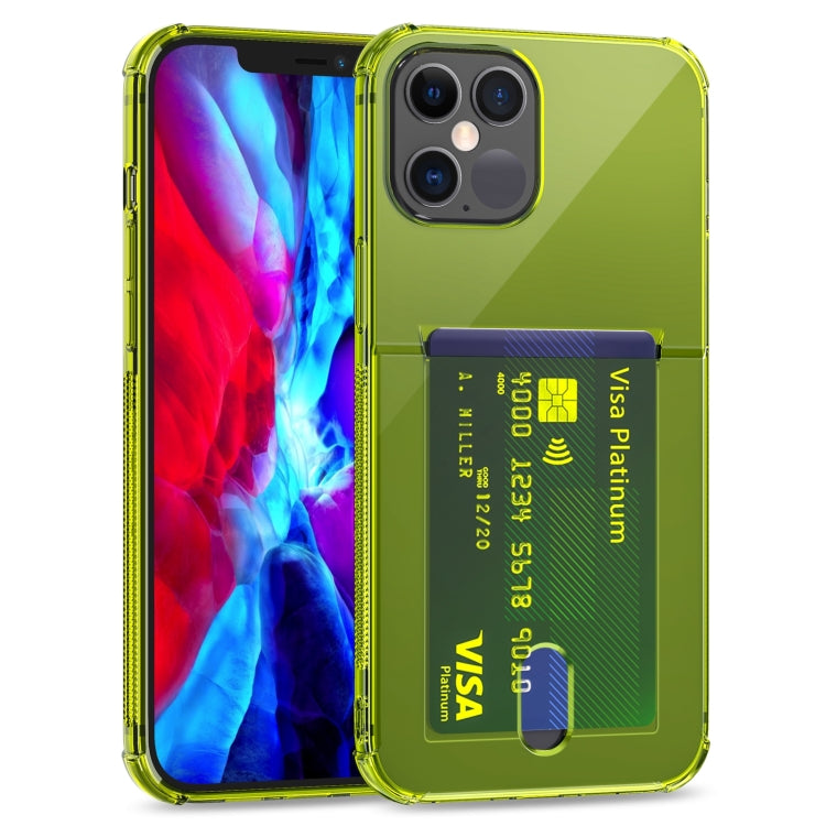 TPU Transparent Protective Case with Card Slots