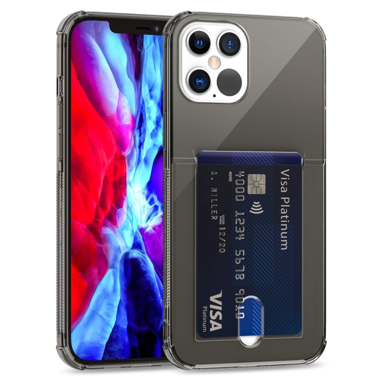 TPU Transparent Protective Case with Card Slots