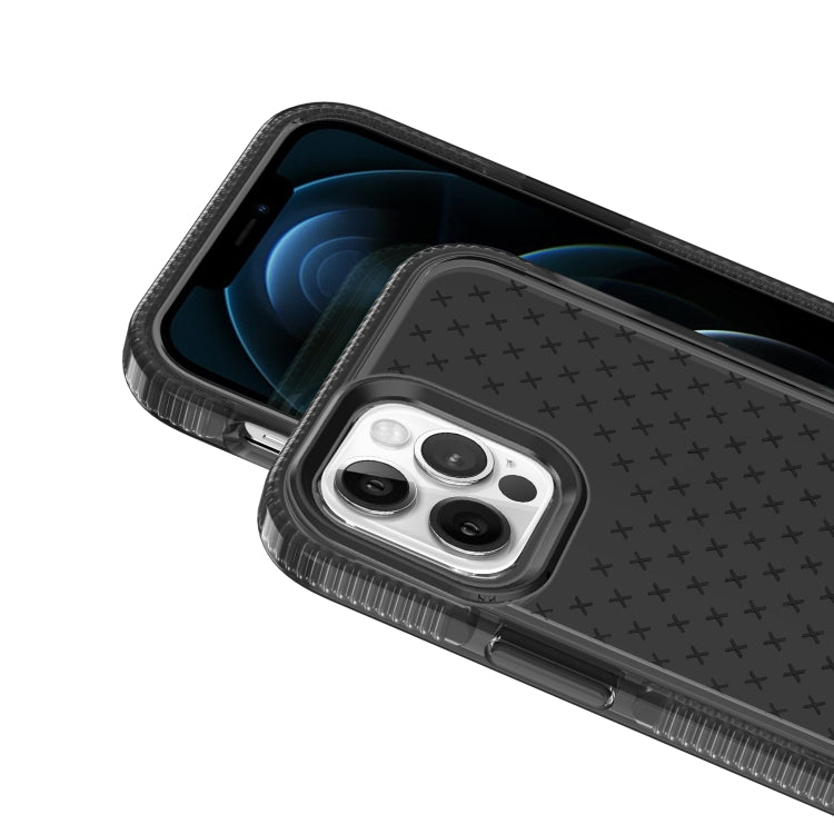 Shockproof Grid Texture TPU Protective Case, For iPhone 12 mini, For iPhone 12 / 12 Pro, For iPhone 12 Pro Max