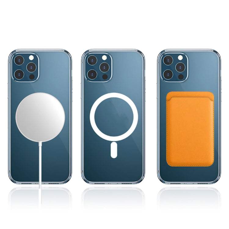 WK WPC-007 iDeal Series Magsafe Case Magnetic Ring All-inclusive Clear TPU Transparent Shockproof Case, For iPhone 11, For iPhone 11 Pro, For iPhone 11 Pro Max, For iPhone 12 Mini, For iPhone 12 / 12 Pro, For iPhone 12 Pro Max