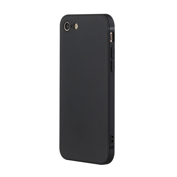 Straight Edge Solid Color TPU Shockproof Case