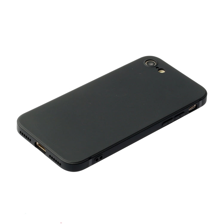 Straight Edge Solid Color TPU Shockproof Case