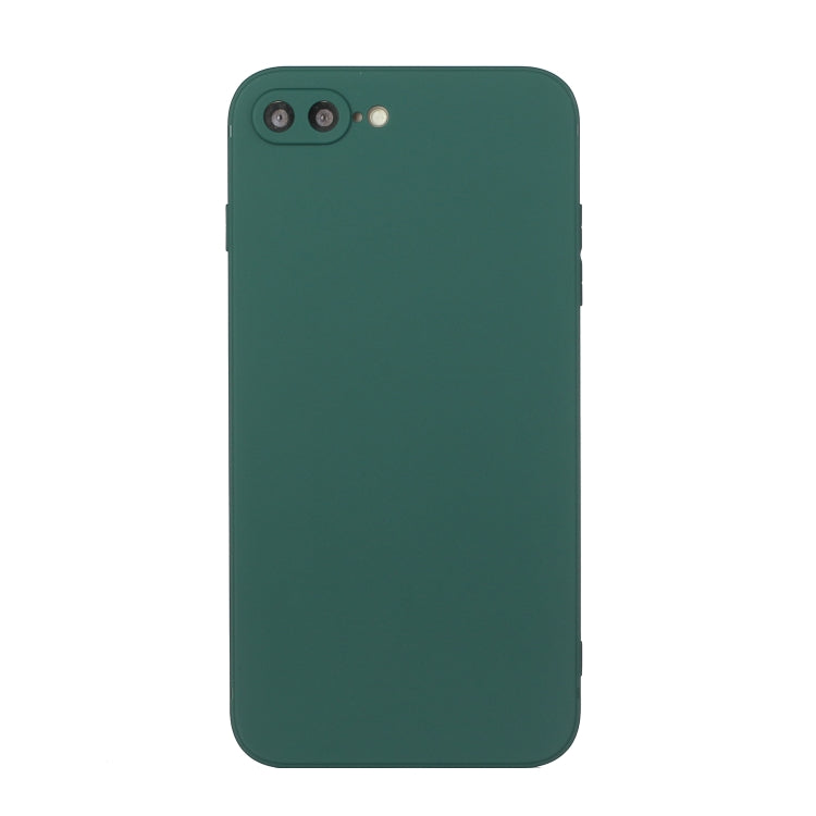 Straight Edge Solid Color TPU Shockproof Case