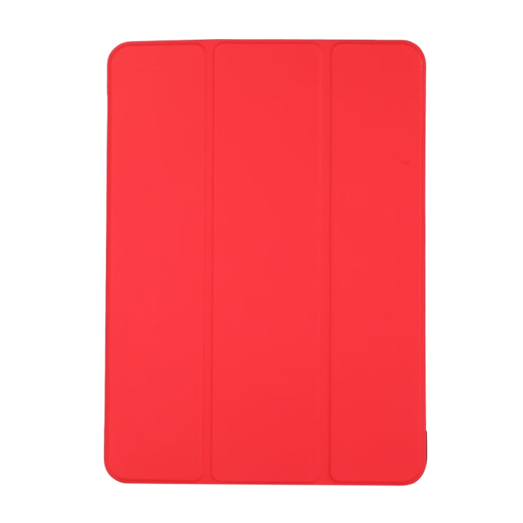 3-folding Skin Texture Horizontal Flip TPU + PU Leather Case with Holder, For iPad Air 11 2024 / 2022 / 2020 10.9, For iPad 9.7 (2018) / 9.7 (2017) / air / air2, For Samsung Galaxy Tab A7 10.4(2020) T500 / T505