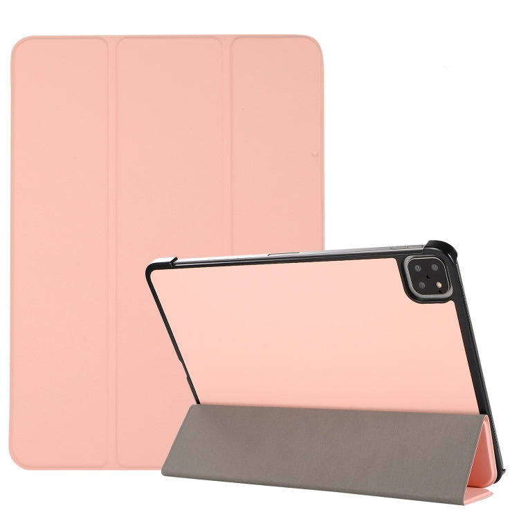 3-folding Skin Texture Horizontal Flip TPU + PU Leather Case with Holder, For iPad Air 11 2024 / 2022 / 2020 10.9, For iPad 9.7 (2018) / 9.7 (2017) / air / air2, For Samsung Galaxy Tab A7 10.4(2020) T500 / T505