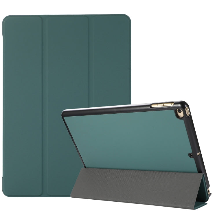 3-folding Skin Texture Horizontal Flip TPU + PU Leather Case with Holder, For iPad Air 11 2024 / 2022 / 2020 10.9, For iPad 9.7 (2018) / 9.7 (2017) / air / air2, For Samsung Galaxy Tab A7 10.4(2020) T500 / T505