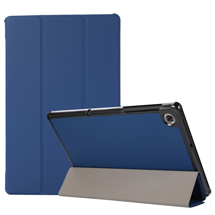 3-folding Skin Texture Horizontal Flip TPU + PU Leather Case with Holder, For iPad Air 11 2024 / 2022 / 2020 10.9, For iPad 9.7 (2018) / 9.7 (2017) / air / air2, For Samsung Galaxy Tab A7 10.4(2020) T500 / T505