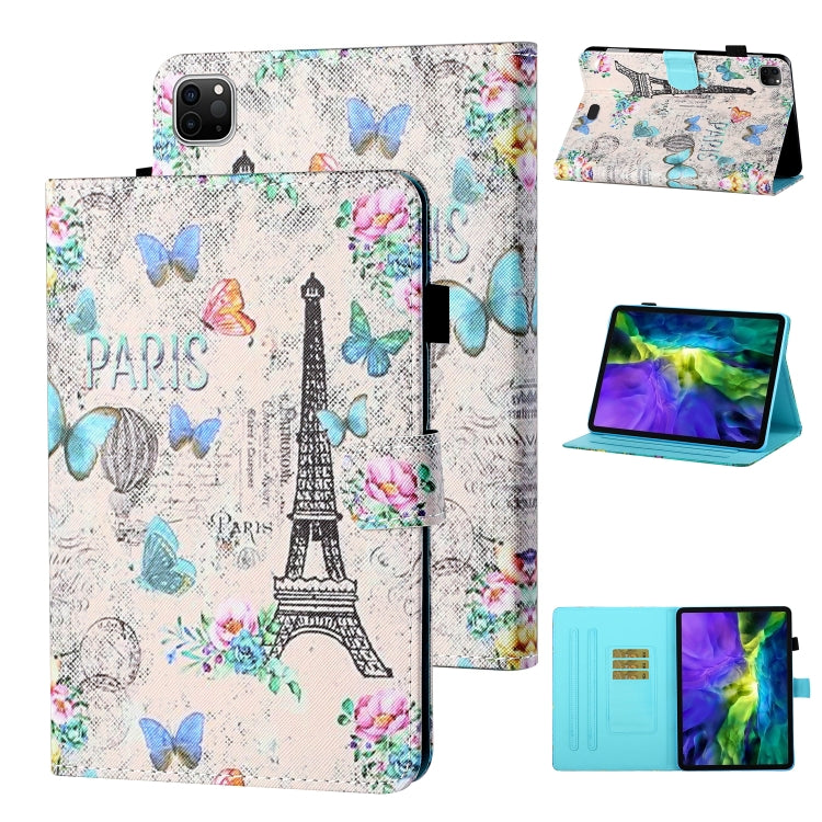 Coloured Drawing Stitching Horizontal Flip Leather Case with Holder & Card Slot & Sleep / Wake-up Function, For iPad Pro 11 (2020) / (2018), For iPad 10.2 2021 / 2020 / 2019 / Air (2019), For iPad Air / Air 2 / 9.7 (2017) & (2018)...