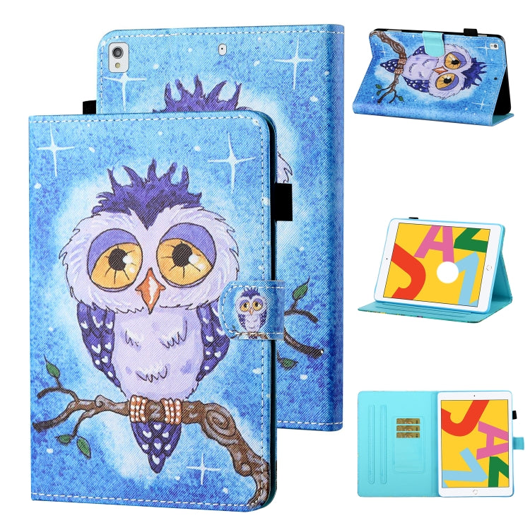 Coloured Drawing Stitching Horizontal Flip Leather Case with Holder & Card Slot & Sleep / Wake-up Function, For iPad Pro 11 (2020) / (2018), For iPad 10.2 2021 / 2020 / 2019 / Air (2019), For iPad Air / Air 2 / 9.7 (2017) & (2018)...
