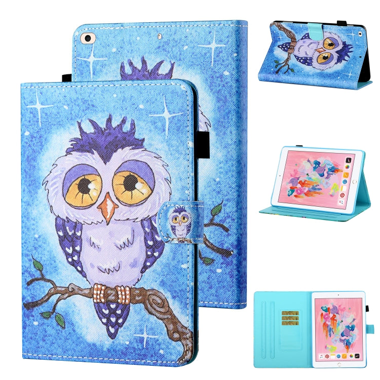 Coloured Drawing Stitching Horizontal Flip Leather Case with Holder & Card Slot & Sleep / Wake-up Function, For iPad Pro 11 (2020) / (2018), For iPad 10.2 2021 / 2020 / 2019 / Air (2019), For iPad Air / Air 2 / 9.7 (2017) & (2018)...