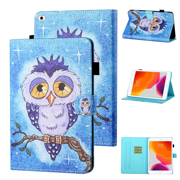 Coloured Drawing Stitching Horizontal Flip Leather Case with Holder & Card Slot & Sleep / Wake-up Function, For iPad Pro 11 (2020) / (2018), For iPad 10.2 2021 / 2020 / 2019 / Air (2019), For iPad Air / Air 2 / 9.7 (2017) & (2018)...
