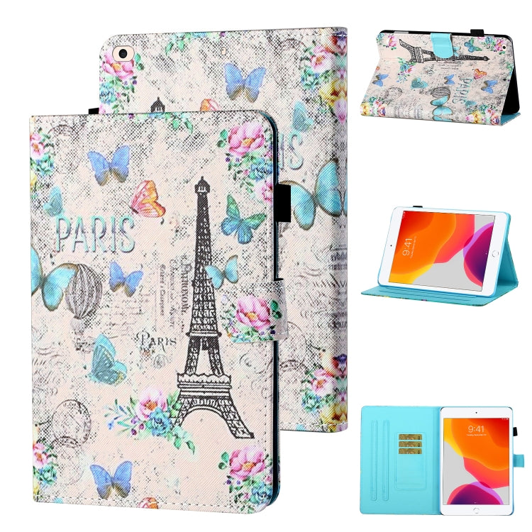 Coloured Drawing Stitching Horizontal Flip Leather Case with Holder & Card Slot & Sleep / Wake-up Function, For iPad Pro 11 (2020) / (2018), For iPad 10.2 2021 / 2020 / 2019 / Air (2019), For iPad Air / Air 2 / 9.7 (2017) & (2018)...