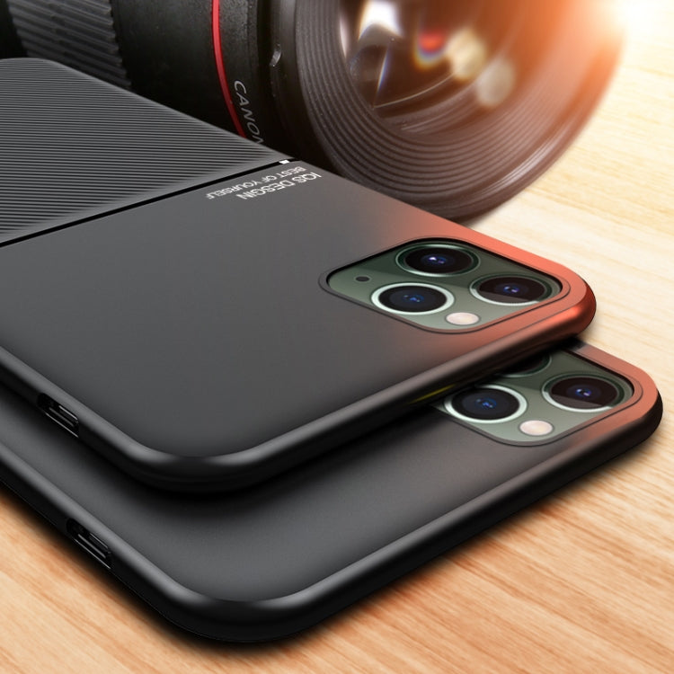 Classic Tilt Strip Grain Magnetic Shockproof PC + TPU Case