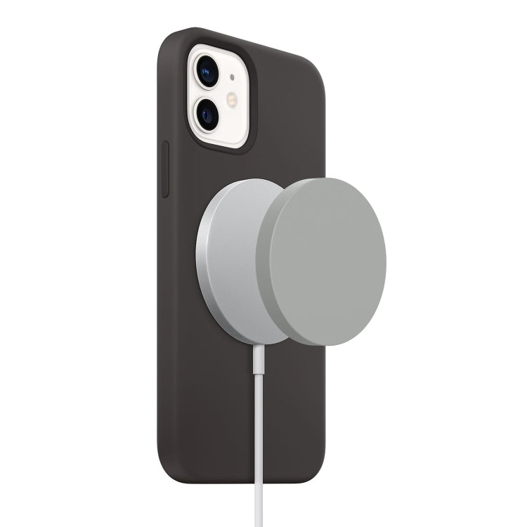 Magsafe Wireless Charger Silicone Protective Case, Pink, Black, Red, Grey, Wine Red, Green, Warm White, Light Purple, Dark Blue