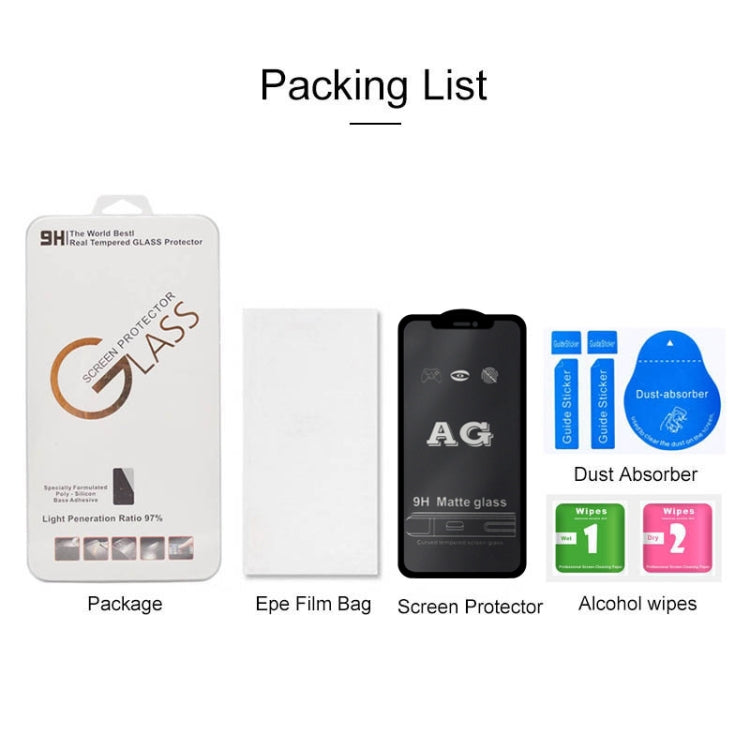 AG Matte Frosted Full Cover Tempered Glass Film