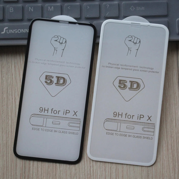 9H 5D Full Glue Full Screen Tempered Glass Film