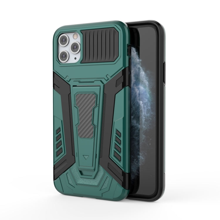 War Chariot Series Armor All-inclusive Shockproof PC + TPU Protective Case with Invisible Holder, For iPhone 12 Pro Max, For iPhone 12 mini