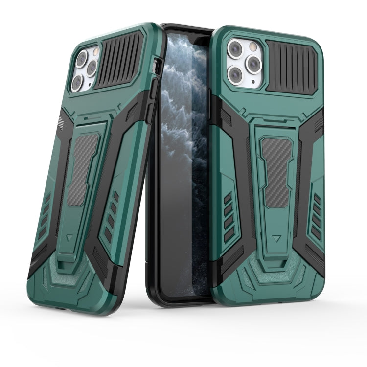 War Chariot Series Armor All-inclusive Shockproof PC + TPU Protective Case with Invisible Holder, For iPhone 12 Pro Max, For iPhone 12 mini