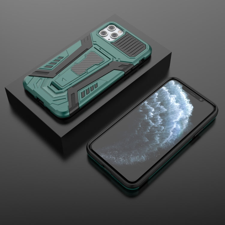 War Chariot Series Armor All-inclusive Shockproof PC + TPU Protective Case with Invisible Holder, For iPhone 12 Pro Max, For iPhone 12 mini