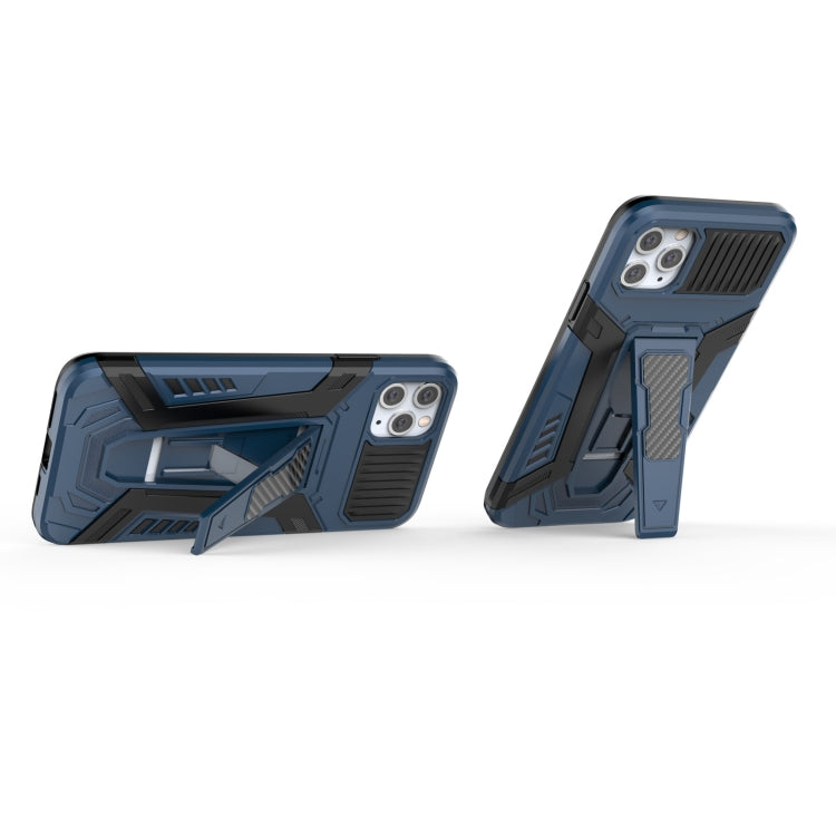 War Chariot Series Armor All-inclusive Shockproof PC + TPU Protective Case with Invisible Holder, For iPhone 11, For iPhone 11 Pro, For iPhone 11 Pro Max, For iPhone 12 / 12 Pro