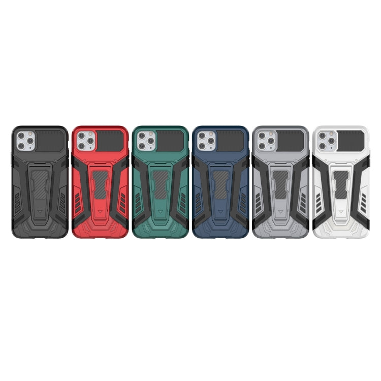 War Chariot Series Armor All-inclusive Shockproof PC + TPU Protective Case with Invisible Holder, For iPhone 11, For iPhone 11 Pro, For iPhone 11 Pro Max, For iPhone 12 / 12 Pro