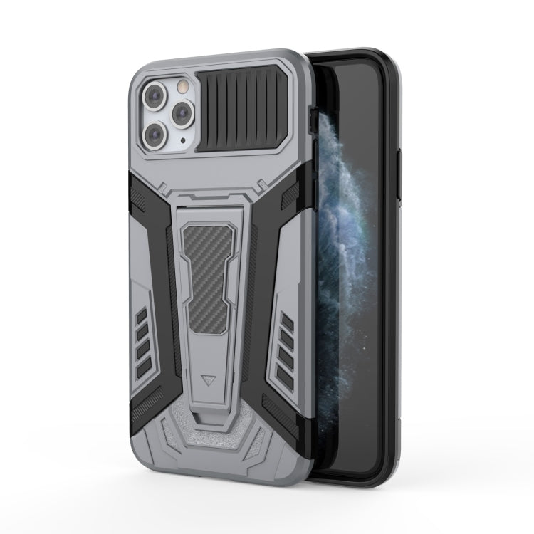 War Chariot Series Armor All-inclusive Shockproof PC + TPU Protective Case with Invisible Holder, For iPhone 11, For iPhone 11 Pro, For iPhone 11 Pro Max, For iPhone 12 / 12 Pro