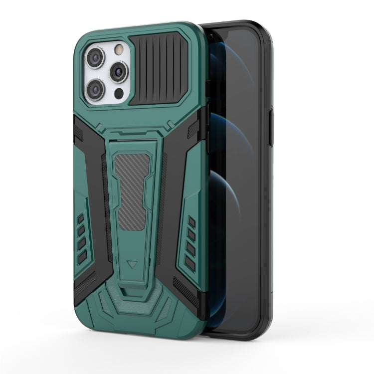 War Chariot Series Armor All-inclusive Shockproof PC + TPU Protective Case with Invisible Holder, For iPhone 11, For iPhone 11 Pro, For iPhone 11 Pro Max, For iPhone 12 / 12 Pro