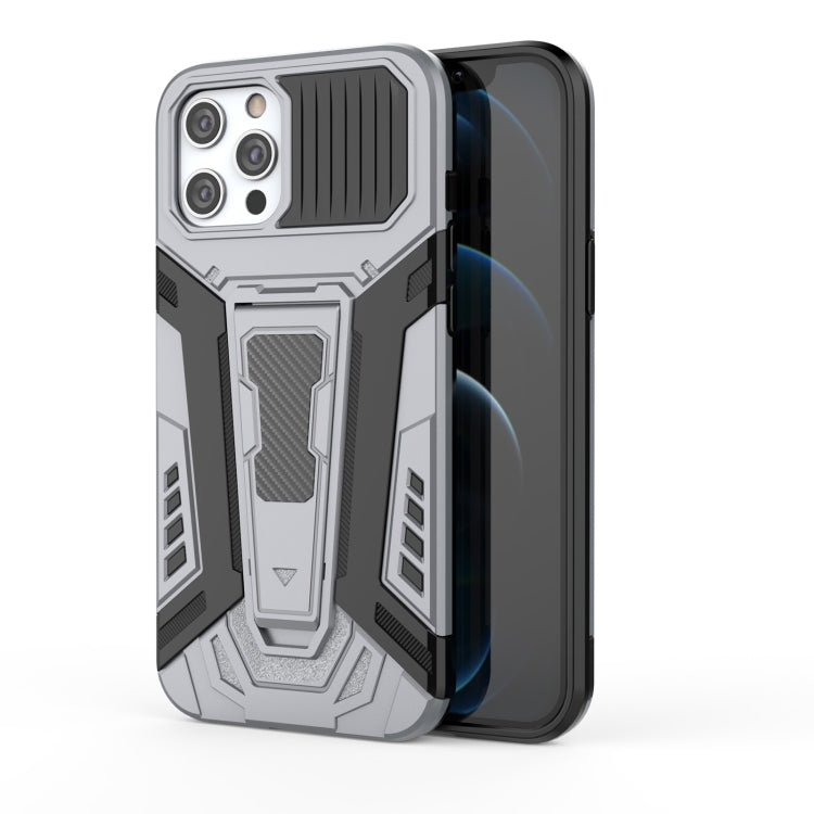 War Chariot Series Armor All-inclusive Shockproof PC + TPU Protective Case with Invisible Holder, For iPhone 11, For iPhone 11 Pro, For iPhone 11 Pro Max, For iPhone 12 / 12 Pro
