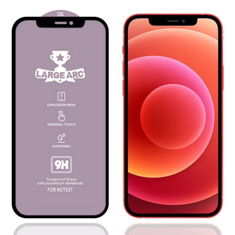 9H HD Large Arc High Alumina Full Screen Tempered Glass Film