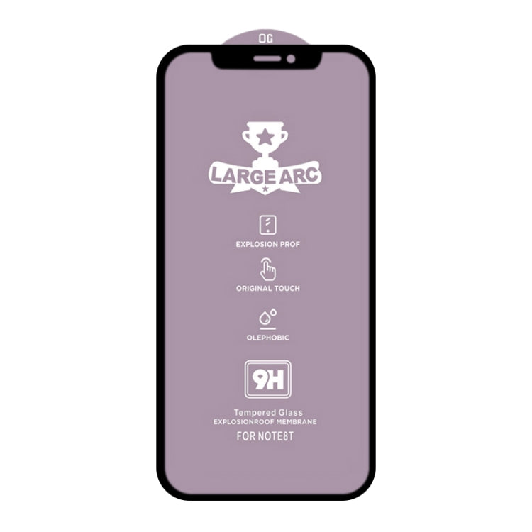 9H HD Large Arc High Alumina Full Screen Tempered Glass Film