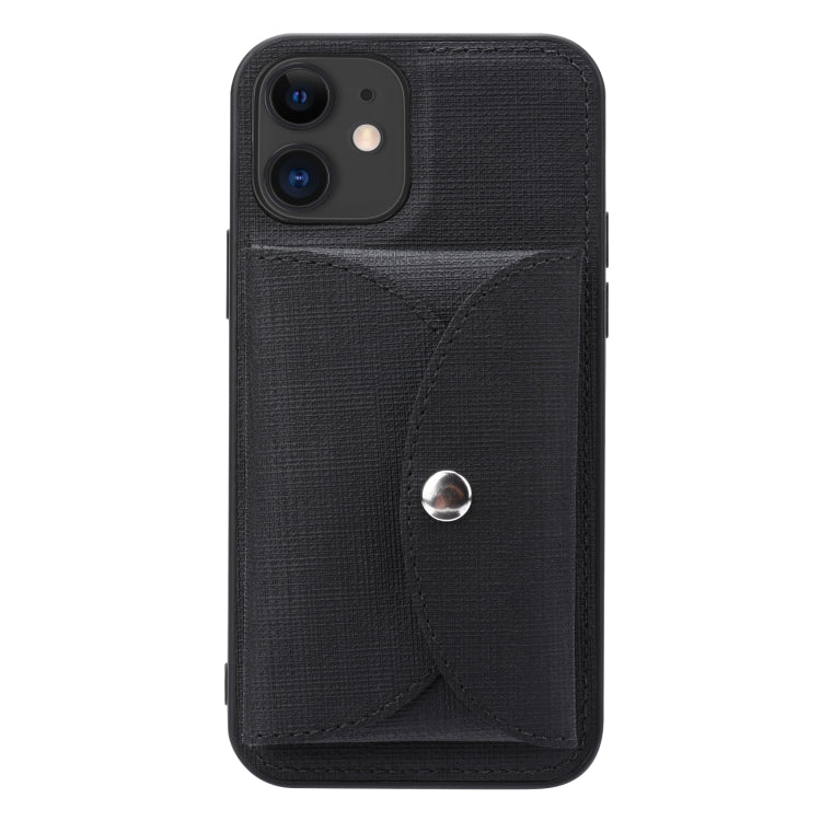 ViLi T Series TPU + PU Woven Fabric Magnetic Protective Case with Wallet, For iPhone 12 Pro