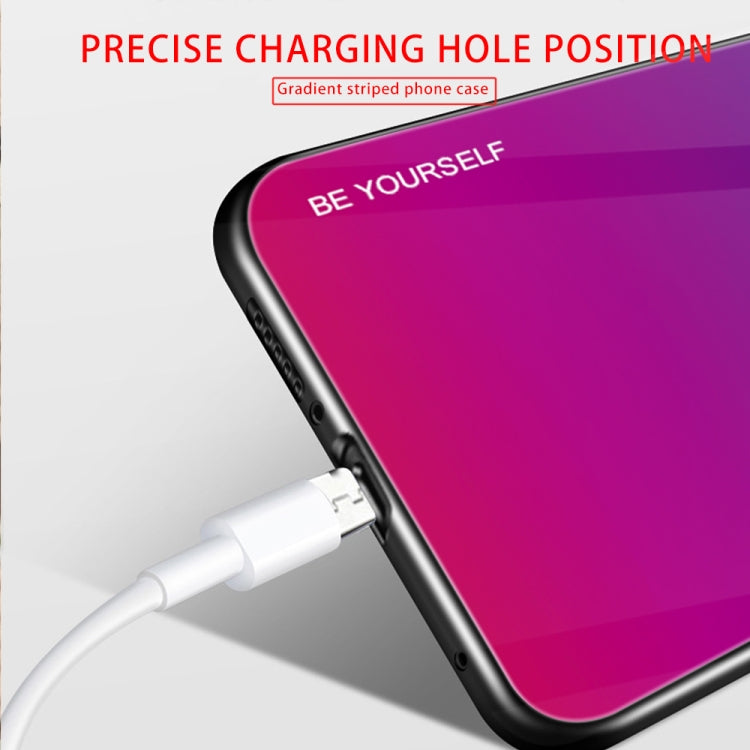 Gradient Color Glass Case, For Xiaomi Redmi Note 8 Pro, For Xiaomi Redmi Note 8, For iPhone 11 Pro