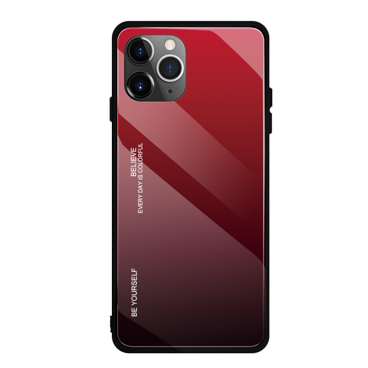 Gradient Color Glass Case, For iPhone 11 Pro Max, For iPhone 11