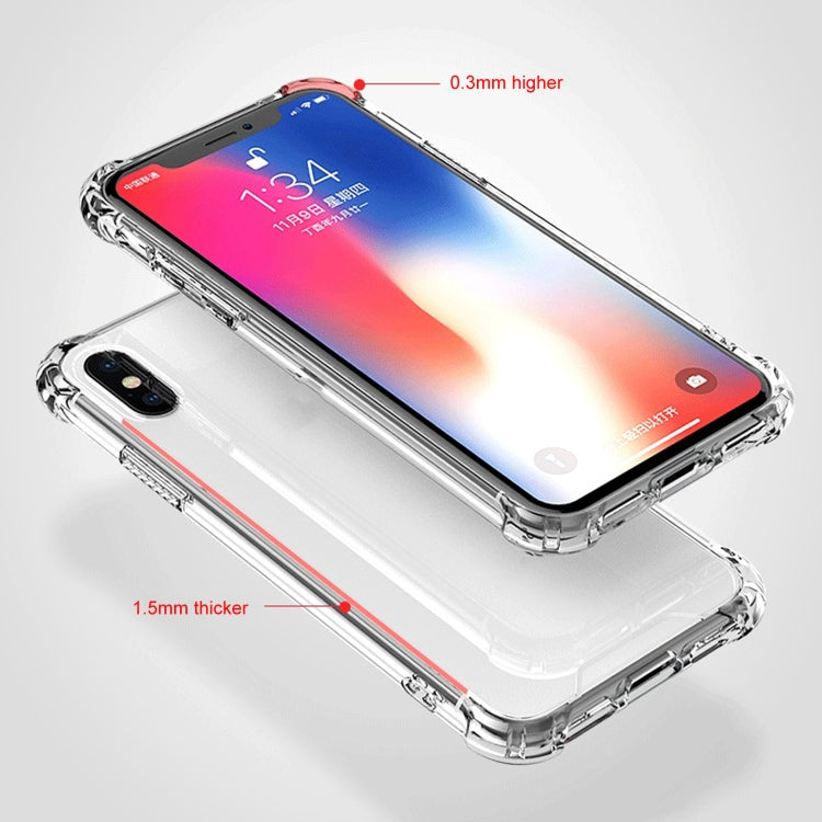 Shockproof TPU Frame + Acrylic Back Panel Protective Case, For iPhone X / XS, For iPhone XR, For iPhone XS Max