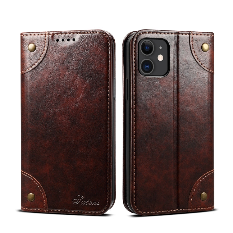 Baroque Simple Horizontal Flip Leather Case, with Holder & Card Slots & Wallet, For iPhone 11, For iPhone 11 Pro, For iPhone 11 Pro Max, For iPhone XS / X