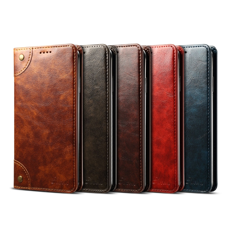 Baroque Simple Horizontal Flip Leather Case, with Holder & Card Slots & Wallet, For iPhone SE 2022 / SE 2020 / 8 / 7, For iPhone 8 Plus / 7 Plus, For iPhone XR, For iPhone XS Max