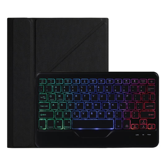B011S Splittable Backlight Bluetooth Keyboard Leather Case with Triangle Holder & Pen Slot, For iPad 9.7 2018 & 2017 / Pro 9.7 / Air 2, For iPad 10.2 2020 & 2019 / Pro 10.5 inch / Air 3 10.5 inch...